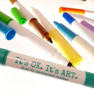 It's OK. It's ART. Colouring Markers