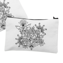 Load image into Gallery viewer, Anything is Paw-Sible Zip Pouch