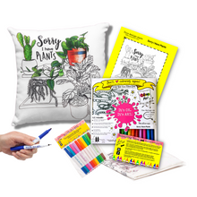 Load image into Gallery viewer, Sorry I Have Plants Pillow for Plant Lovers