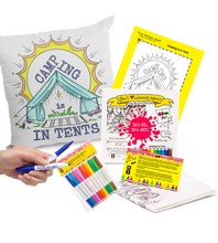 Load image into Gallery viewer, Camping Is In Tents Pillow Cover