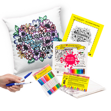 Load image into Gallery viewer, I Am A Delicate Fucking Flower Pillow Cover