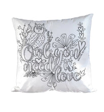 Load image into Gallery viewer, Owl You Need Is Love Pillow Cover