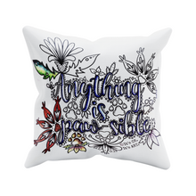 Load image into Gallery viewer, Anything is Paw-Sible Pillow Cover