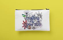 Load image into Gallery viewer, Anything is Paw-Sible Zip Pouch