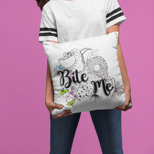 Bite Me! Pillow Cover