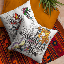 Load image into Gallery viewer, I Washed Up Like This Pillow Cover