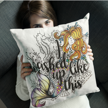 Load image into Gallery viewer, I Washed Up Like This Pillow Cover