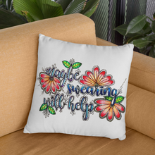 Load image into Gallery viewer, Maybe Swearing Will Help Pillow Cover