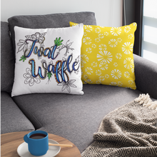 Load image into Gallery viewer, Twat Waffle Pillow Cover