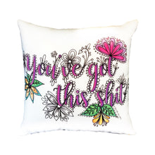 Load image into Gallery viewer, You've Got This Shit Pillow Cover