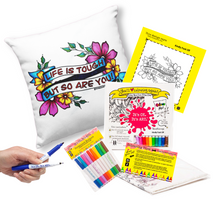 Load image into Gallery viewer, Life Is Tough But So Are You Pillow Cover
