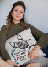 Load image into Gallery viewer, I'm Not Doing Shit Today Pillow Cover