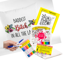 Load image into Gallery viewer, Baddest Bitch in all the Land Pillow Cover