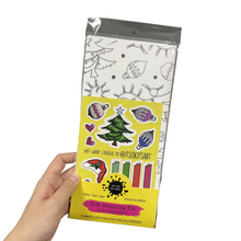 Load image into Gallery viewer, * HOLIDAY* Festive As Fuck Funny Christmas Swearing Colour-Your-Own Gift Wrapping Paper Kit