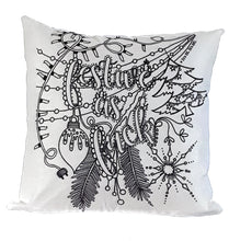 Load image into Gallery viewer, Festive As Fuck Pillow Cover