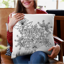 Load image into Gallery viewer, Anything is Paw-Sible Pillow Cover