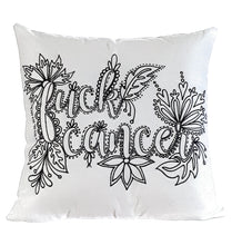 Load image into Gallery viewer, Fuck Cancer Pillow Cover