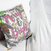 Load image into Gallery viewer, Merry And Bright Pillow Cover