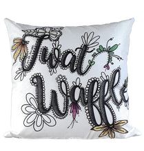 Load image into Gallery viewer, Twat Waffle Pillow Cover