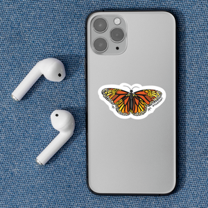 Sticker - Monarch Butterfly (Mini)