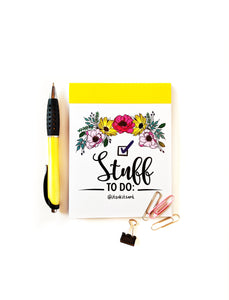 Paper Products - Notepad - Stuff To Do