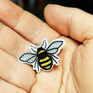 Honey Bee Acrylic Pin + Card - Bee My Honey