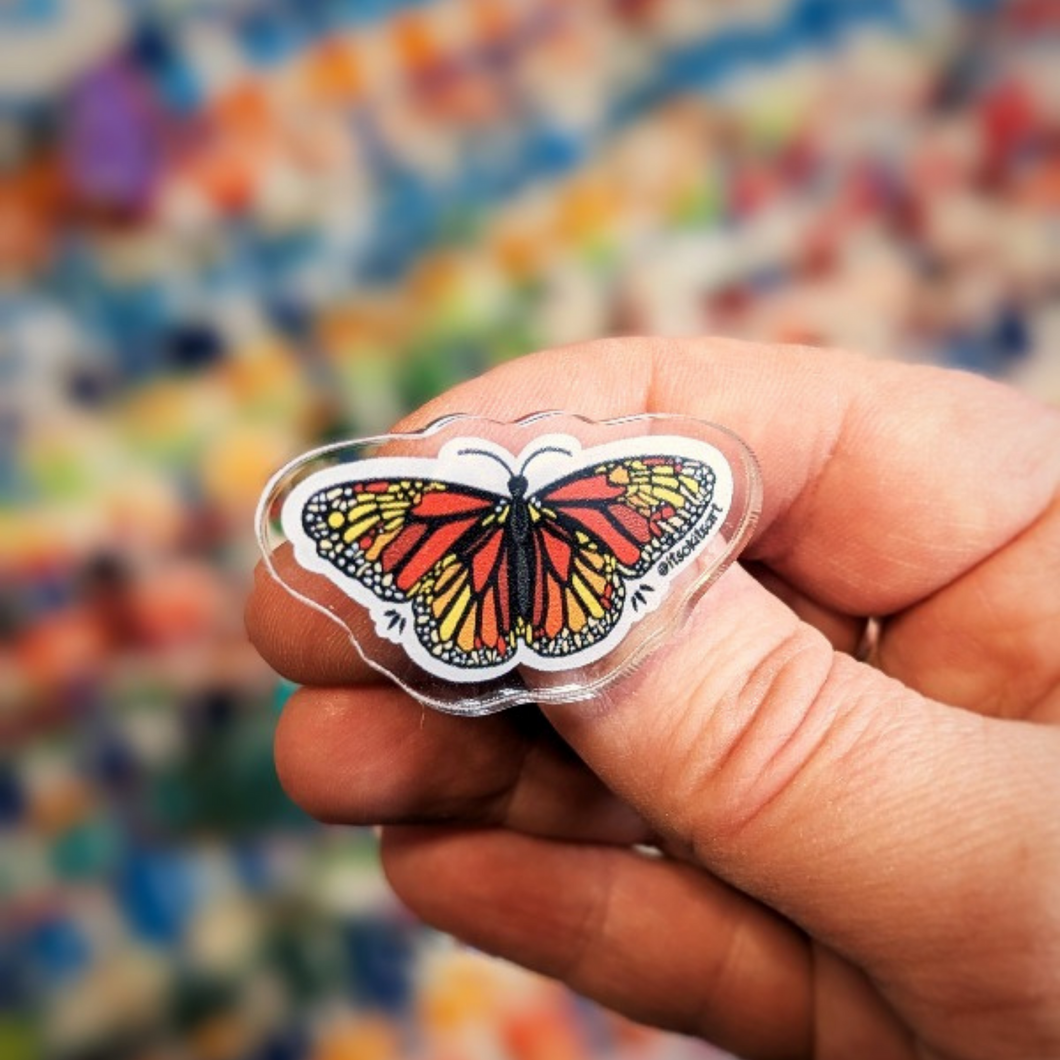 Butterfly Acrylic Pin