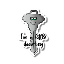 Load image into Gallery viewer, Door-Key Dorky Funny Pun Mini Sticker