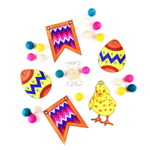 Load image into Gallery viewer, DIY Garland - Easter Chicks &amp; Eggs