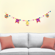 Load image into Gallery viewer, DIY Spring Garland for Easter Holiday Bunting Craft