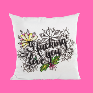 Display - Coloured Pillow Cover