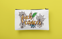 Load image into Gallery viewer, Fuck Cancer Zip Pouch