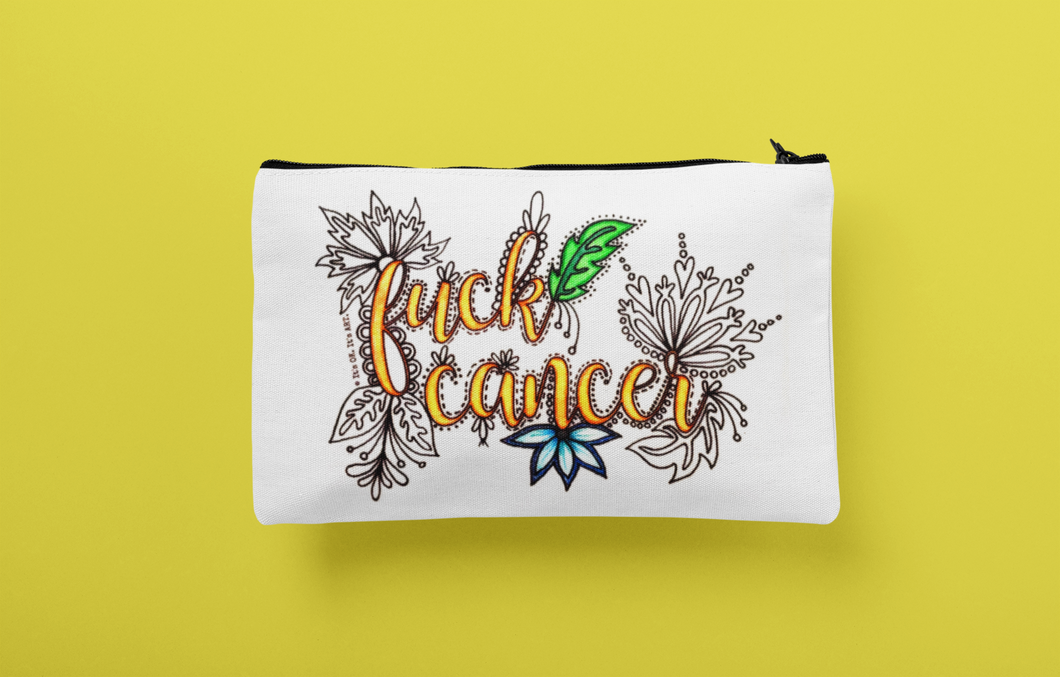 Fuck Cancer Zip Pouch