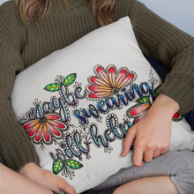 Load image into Gallery viewer, Pillow Cover - Maybe Swearing Will Help
