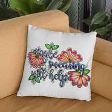 Load image into Gallery viewer, Pillow Cover - Maybe Swearing Will Help