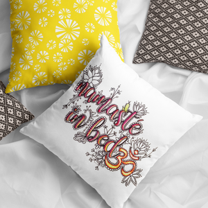 Namaste In Bed Pillow Cover