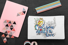 Load image into Gallery viewer, Owl You Need Is Love Zip Pouch