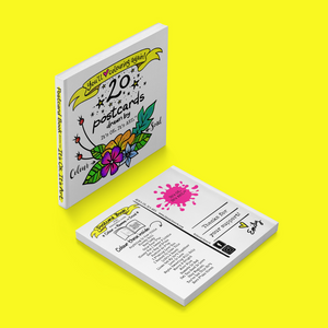 Paper Products - Colour & Send: Postcard Booklet