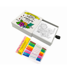 Load image into Gallery viewer, Colour &amp; Send: Postcard Stationery Box Set