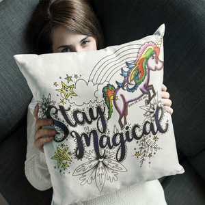 Stay Magical Pillow Cover