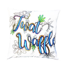Load image into Gallery viewer, Twat Waffle Pillow Cover