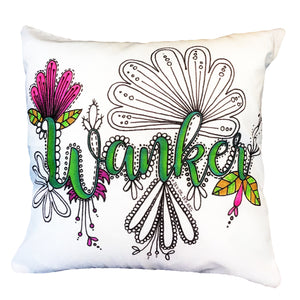 Wanker Pillow Cover and Creative Kit (Clearance)