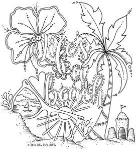 FREE Colouring Pages - Family Friendly Under The Sea (Digital Download)