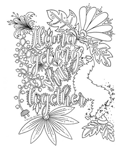 FREE Colouring Pages - ADULT themed colouring pages (Digital Download) –  It's OK. It's ART.