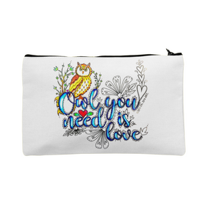 Zip Pouch - Owl You Need Is Love