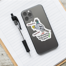 Load image into Gallery viewer, Sticker - Permanently Exhausted Pigeon (Large)