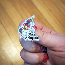 Load image into Gallery viewer, Stay Magical Acrylic Pin