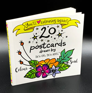 Paper Products - Colour & Send: Postcard Booklet