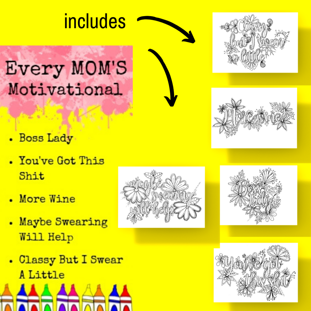 Postcard Pack-Every Mom's Motivation