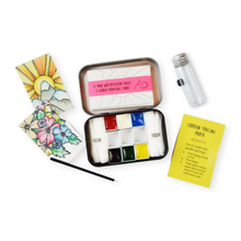 Load image into Gallery viewer, Mini Travel Urban Watercolour Pocket Painting Kit